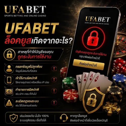 UFABET ล็อคยูสเกิดจากอะไร