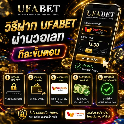 วิธีฝาก UFABET ผ่านวอเลท